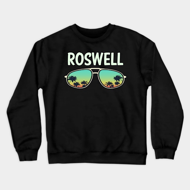 Nature Glasses Roswell Crewneck Sweatshirt by rosenbaumquinton52